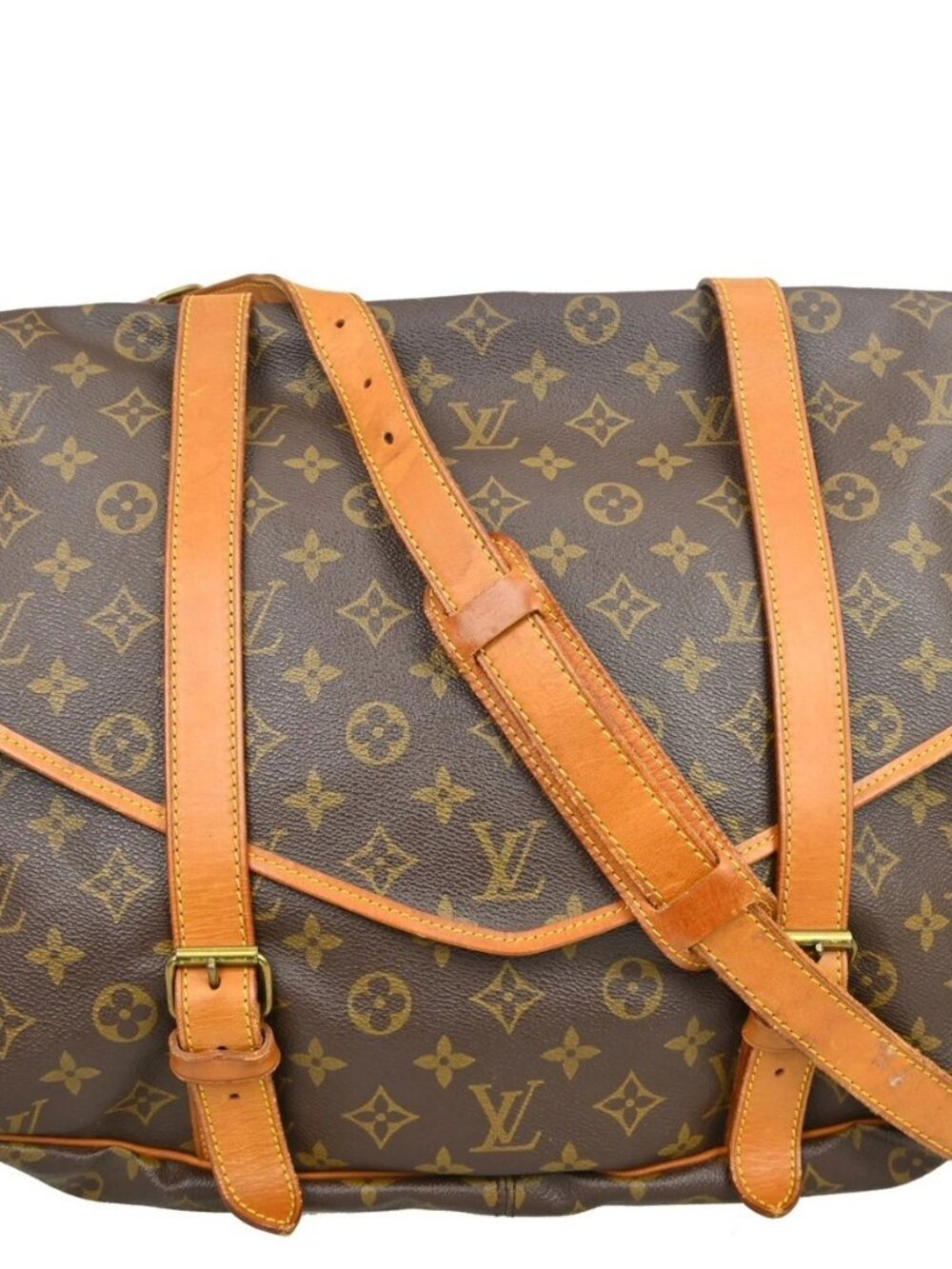 LOUIS VUITTON MONOGRAM SAUMUR 43 MESSENGER BAG